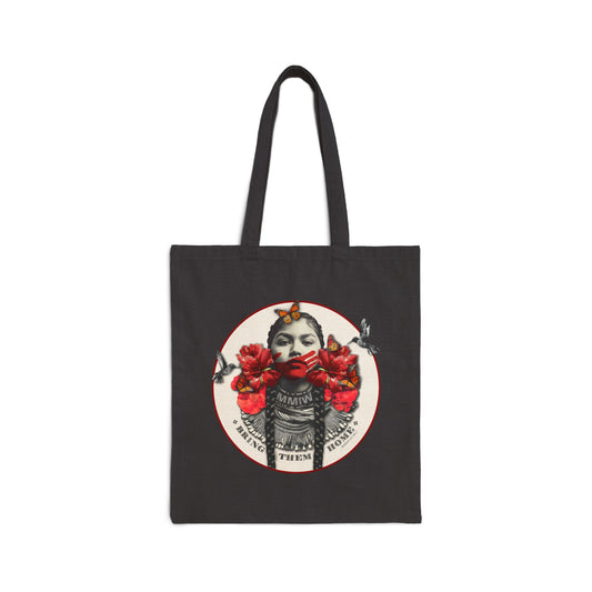 Canvas Tote Bag — Bring Them Home MMIW Tote