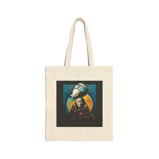 Cotton Tote Bag — Water Song Design