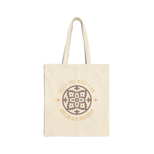 Canvas Tote Bag — Into The Wild I Am Eco Tote
