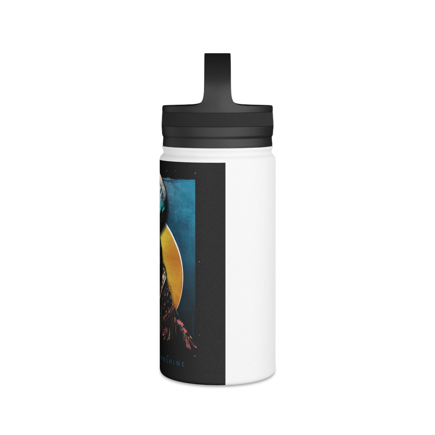 Stainless Water Bottle — Native Elder 'Water Is Life' Design