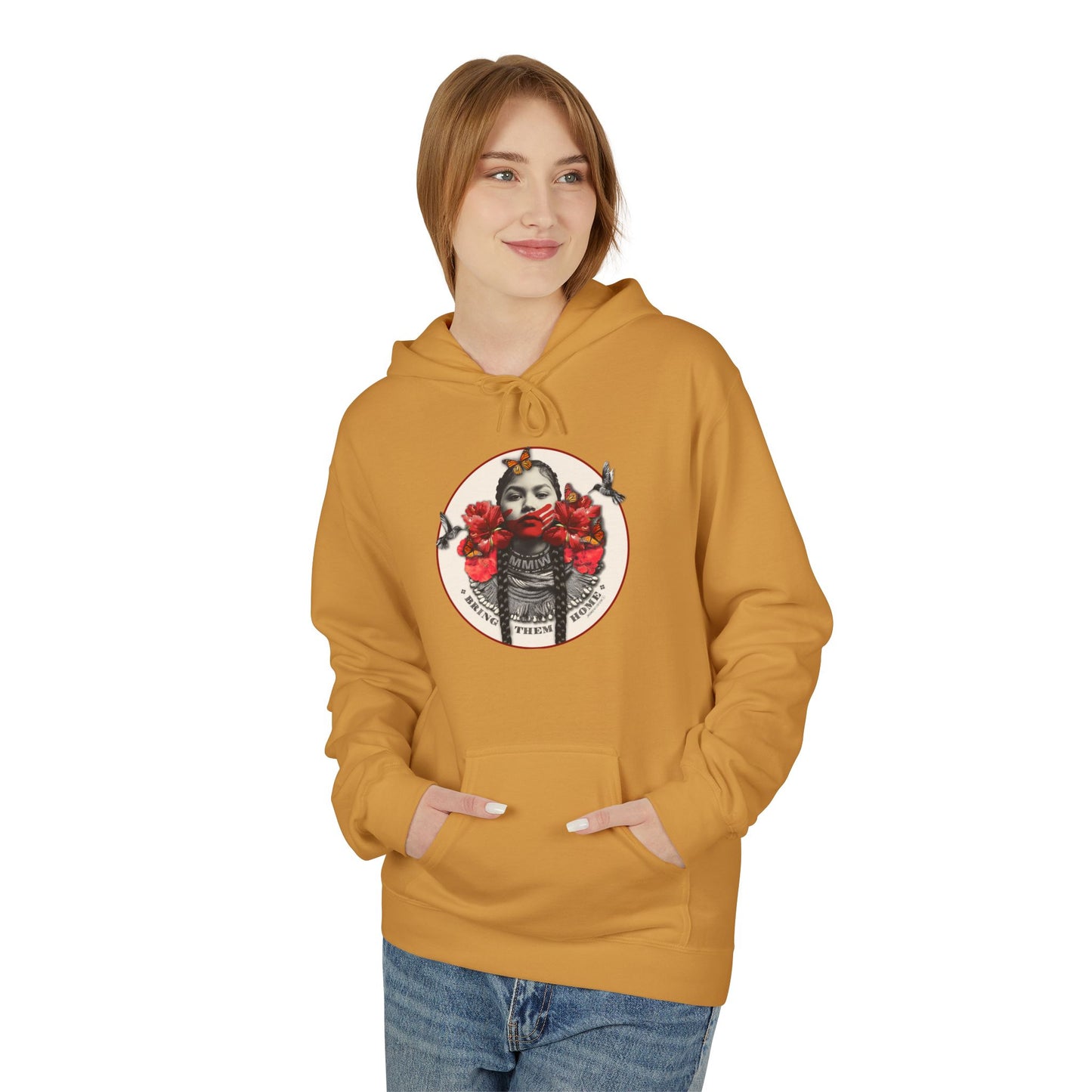 Bring Them Home Hoodie – MMIW Graphic Pullover