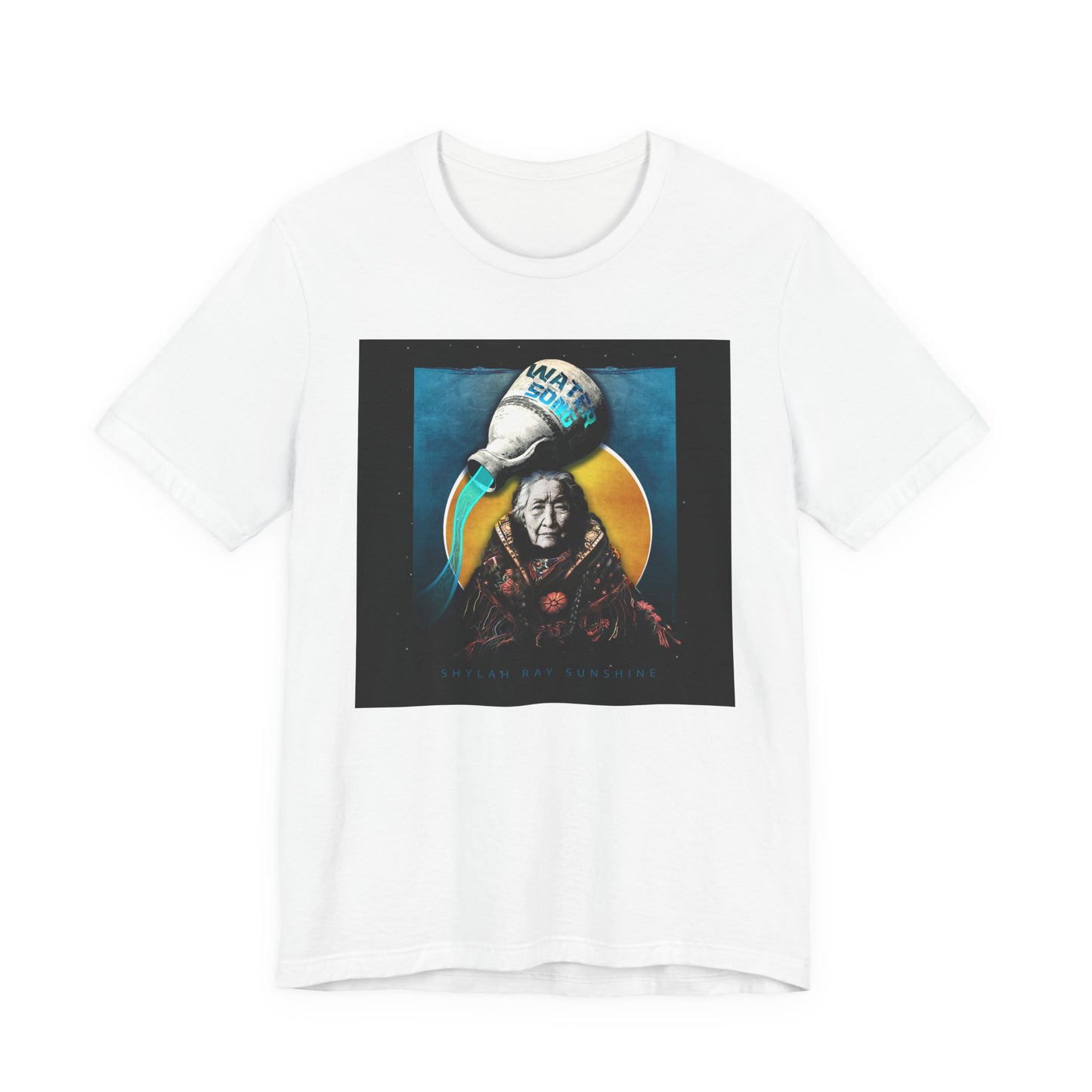 Water Song T-Shirt — Grandmother Water Vessel Graphic T-Shirt