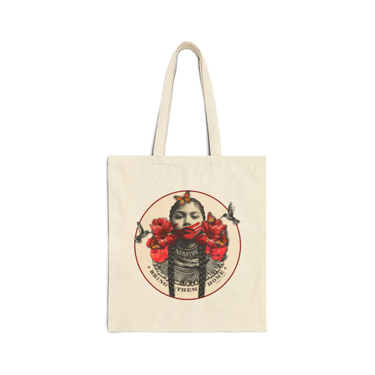 Canvas Tote Bag — Bring Them Home MMIW Tote