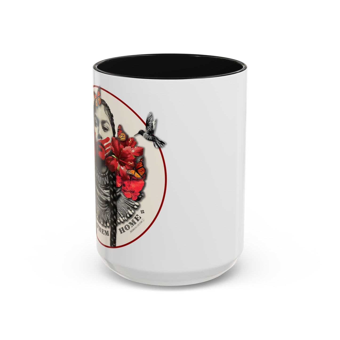 MMIW Accent Mug — Bring Them Home Coffee Mug (15 oz)