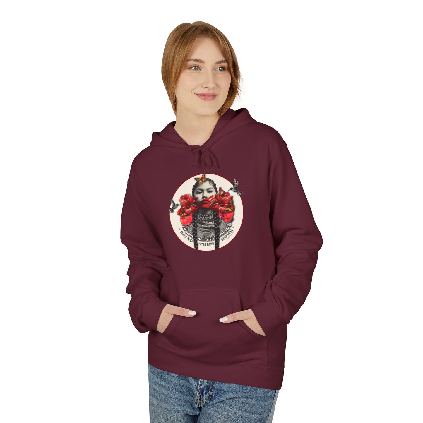 Bring Them Home Hoodie – MMIW Graphic Pullover