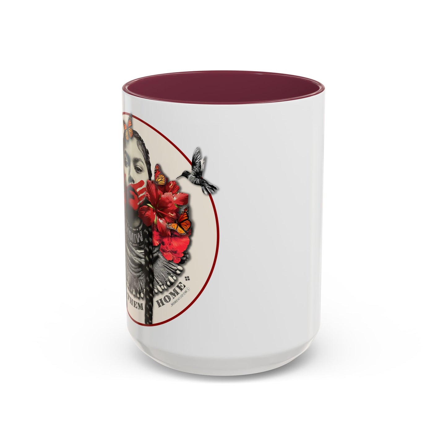 MMIW Accent Mug — Bring Them Home Coffee Mug (15 oz)